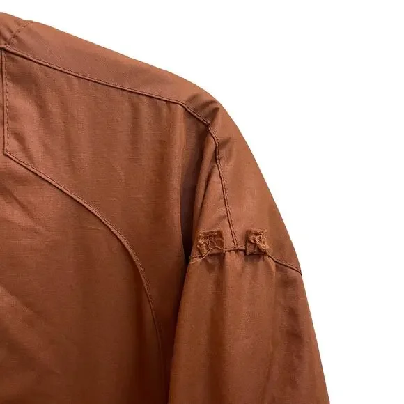 Members Only Camel Brown Racer Jacket